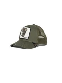 Mũ Trucker thêu hình voi - màu xanh lá - Xem 1