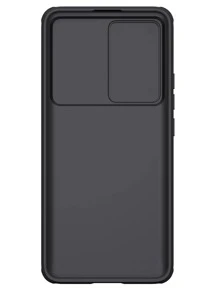 NILLKIN 1入組兼容小米 Poco F5 / Poco F5 Pro，高級升級防震手機殼，帶滑蓋相機蓋 - 黑色 - 查看 11