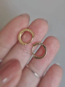 BALMORA 1 Pair 925 Sterling Silver Elegant Geometric White Earrings, Suitable For Women's Daily Wear, Also Can Be Used As Friendship Party Accessories Or Gifts