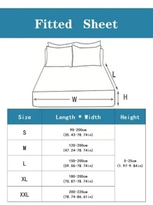 1pc Waterproof Bed Cover Mattress Protector Dustproof, Leakproof, Breathable And Anti-Slip Fitted Sheet (No Pillowcase Included) - Khaki - View 2