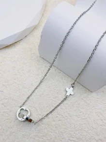 Vòng cổ trang trí ngôi sao - Bạc - Xem 4