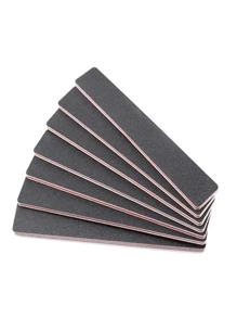 1 Màu Trơn Dụng Cụ Sơn Móng Tay Nhựa Bộ Đệm Sơn Móng Tay Cho DIY - màu đen - Xem 5