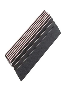 1 Màu Trơn Dụng Cụ Sơn Móng Tay Nhựa Bộ Đệm Sơn Móng Tay Cho DIY - màu đen - Xem 4