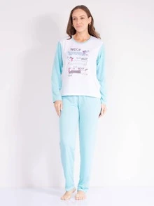 Women Pajama Sets - Multicolor - View 5