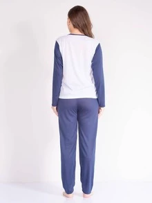 Women Pajama Sets - Multicolor - View 4