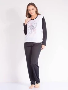 Women Pajama Sets - Multicolor - View 6
