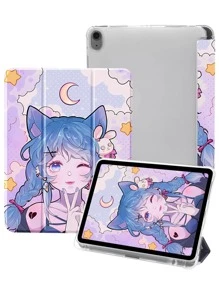 Cartoon Figure Graphic Silicone Anti-fall Case Compatible With iPad