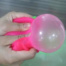1入組乳膠棘手創意粉色圓形玩具適用於兒童 - 粉色 - 查看 5
