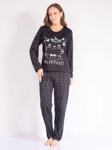 Women Pajama Sets - Multicolor - View 7