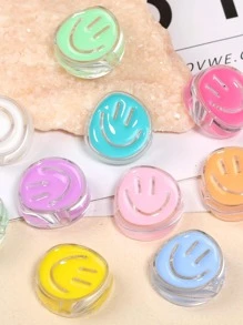 30入組/套可愛表情形狀DIY珠子適合女士DIY首飾製作 - 彩色 - 查看 4