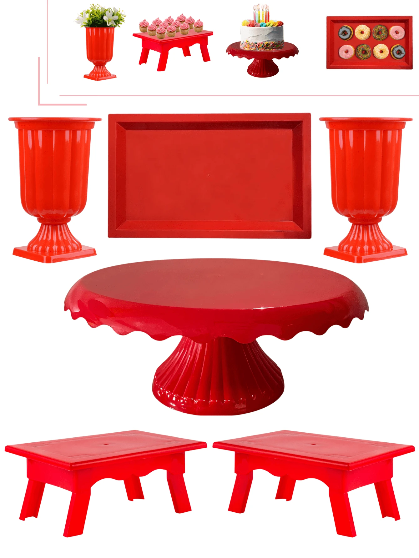 Stands - Đỏ - Xem 1