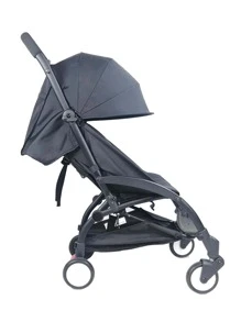 Funda carrito de bebé & asiento forro - Negro - Ver 2