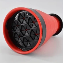 1pc TPE Drain Cleaner, Creative Stretchable Hair Clog Removal Cleaner For Bathroom - Orange - View 3