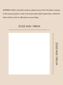 5 件装竹纤维平纹细布围兜 60*60 厘米 婴儿围巾手帕