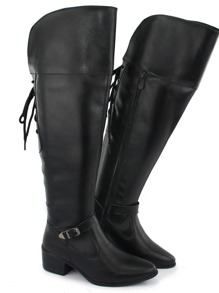 Women Fashion Boots - 黑色 - 查看 7