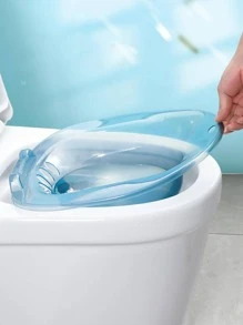 1 件套纯色坐浴盆，简约纯色浴室盆，浴室装饰夏季 - 無色 - 查看 8