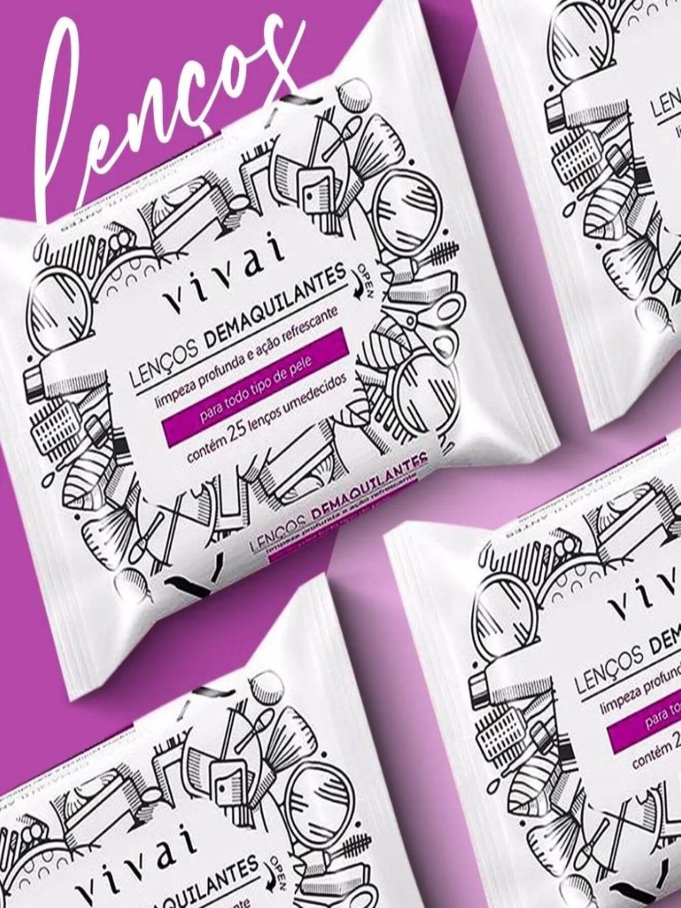 Makeup Remover - White - View 1