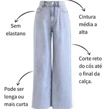 Women Jeans - 藍色 - 查看 4