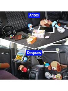 Organizador de Asiento Trasero para Auto Contra Agua Limpio Almacenamiento Vmingo Mexico - Negro - Ver 5