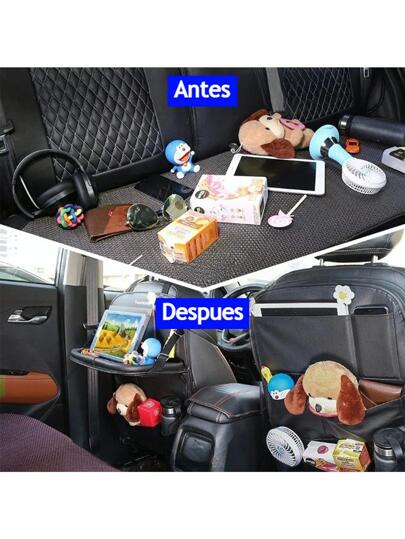  Organizador de Asiento Trasero para Auto Contra Agua Limpio Almacenamiento Vmingo Mexico