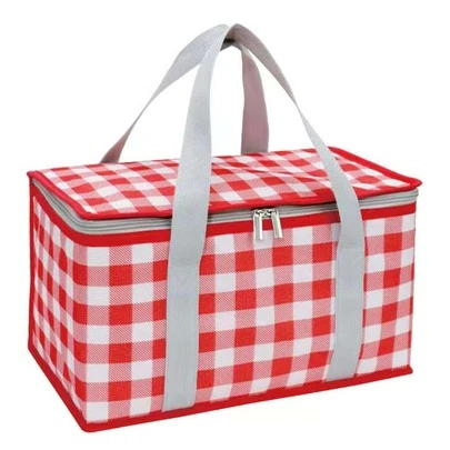 件隔熱便攜式戶外旅行野餐籃