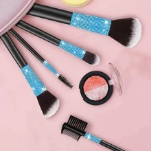 1入組玻璃DIY水鑽，現代薄荷藍自粘服裝裝飾DIY輔料 - 薄荷藍 - 查看 3