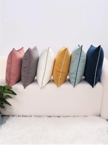 Máy Tính Tương Phản Liên Kết Đệm Mà Không Cần Chất Độn, Hiện Đại Viền Thiết Kế Đệm Trang Trí Dành Cho Giường, Ghế Sofa - trắng - Xem 5