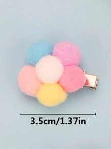 2 cái Trang trí hoa Kẹp tóc thú cưng cho chó và mèo để trang trí tóc - Nhiều màu - Xem 3