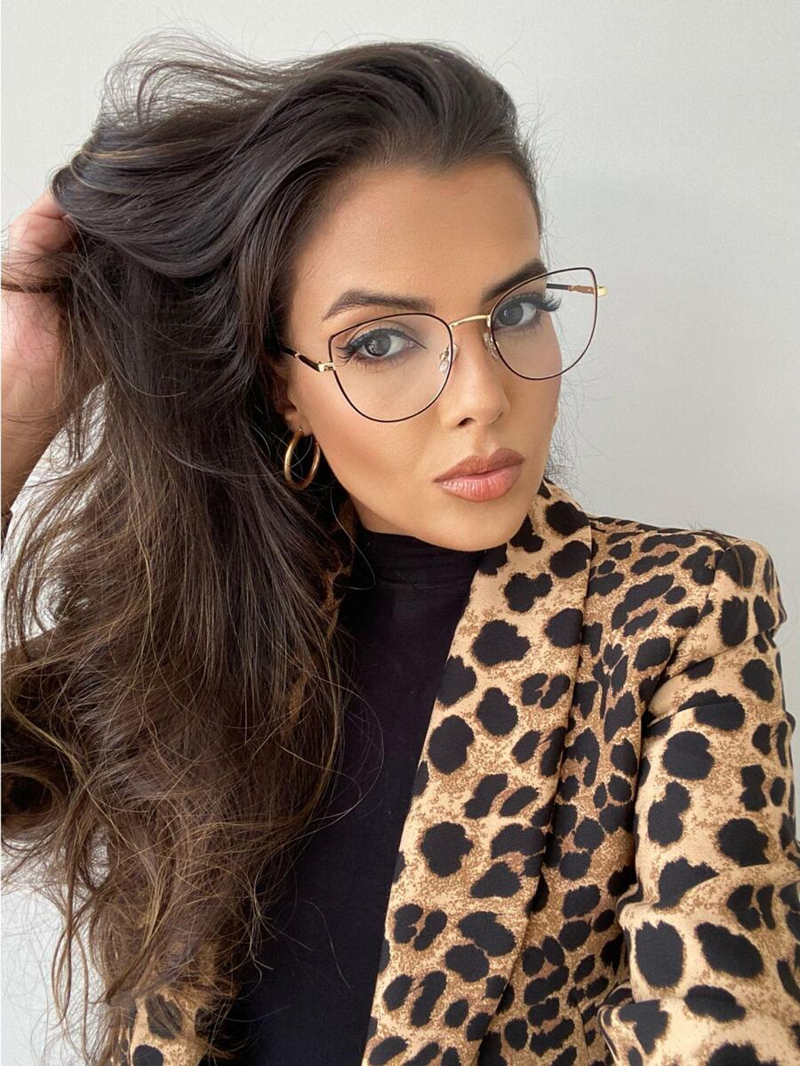 Women Eyeglasses - 薑色 - 查看 1