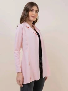Women Winter Coats - Màu Hồng baby - Xem 3