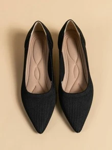 1雙時尚女士大碼專業高跟鞋,黑色 - 黑色 - 查看 3