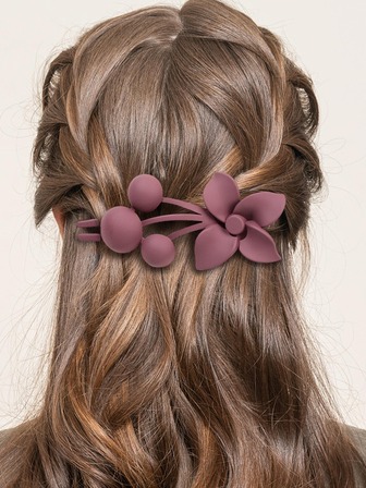 Clip de pelo de moda de la decoración de la flor de las mujeres para la decoración del pelo