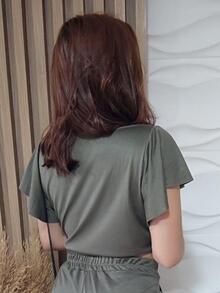 Women Tank Tops & Camis - xanh quân đội - Xem 2