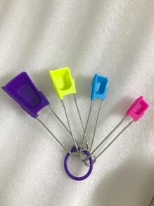 4 Pièces/set Ensemble D'outils De Mesure De Cuillère Pour La Cuisson - Multicolore - Voir 7