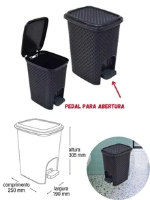 Bathroom Accessories Sets - Black - View 3