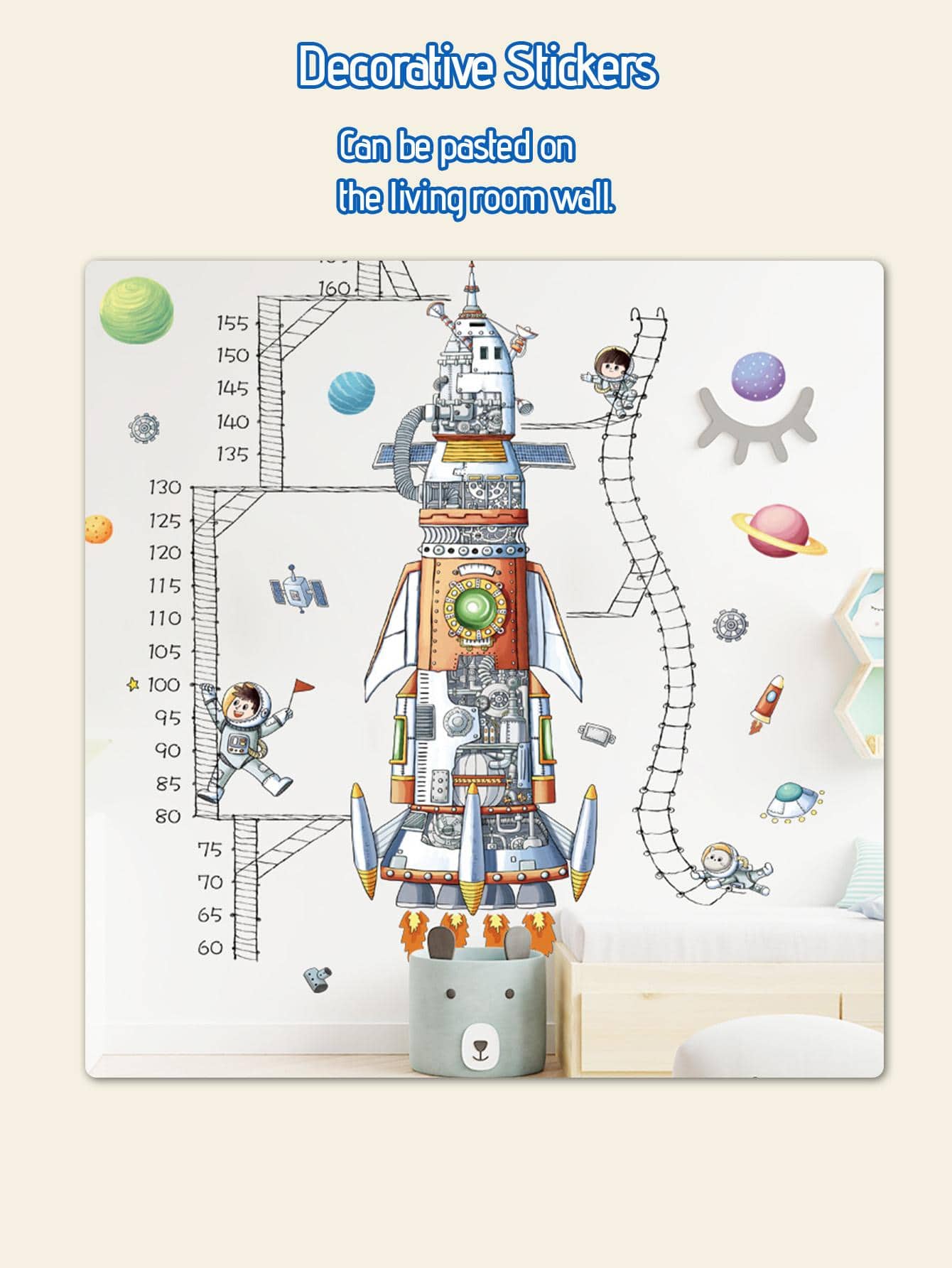 Wall Stickers - Màu vàng - Xem 1