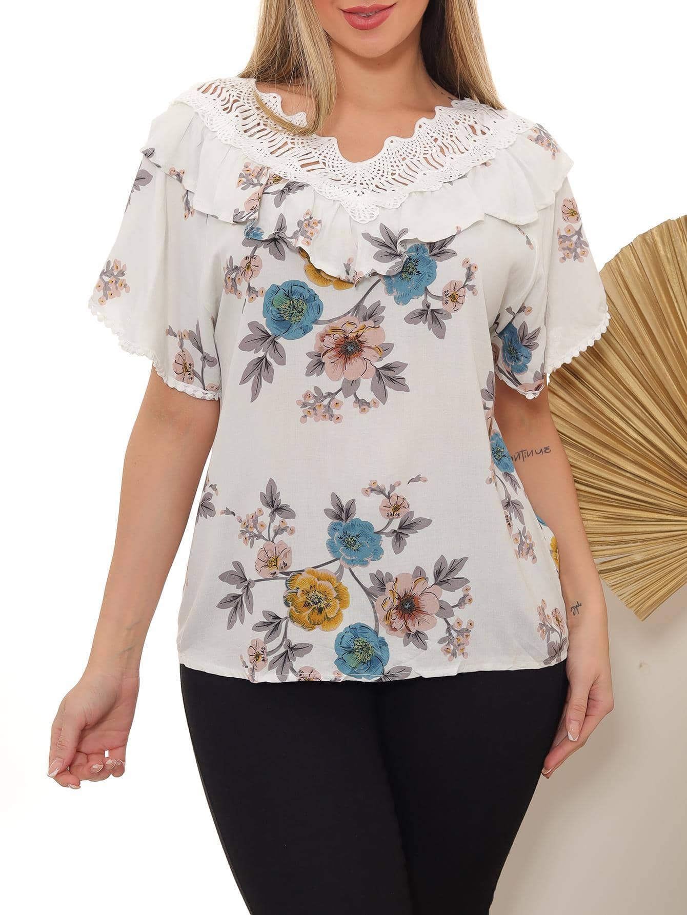 Women T-Shirts - trắng - Xem 1