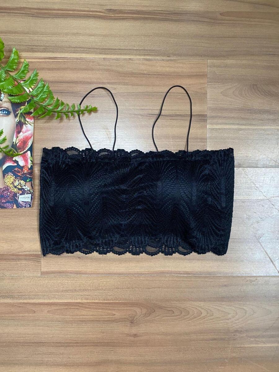 Women Tops - 黑色 - 查看 1