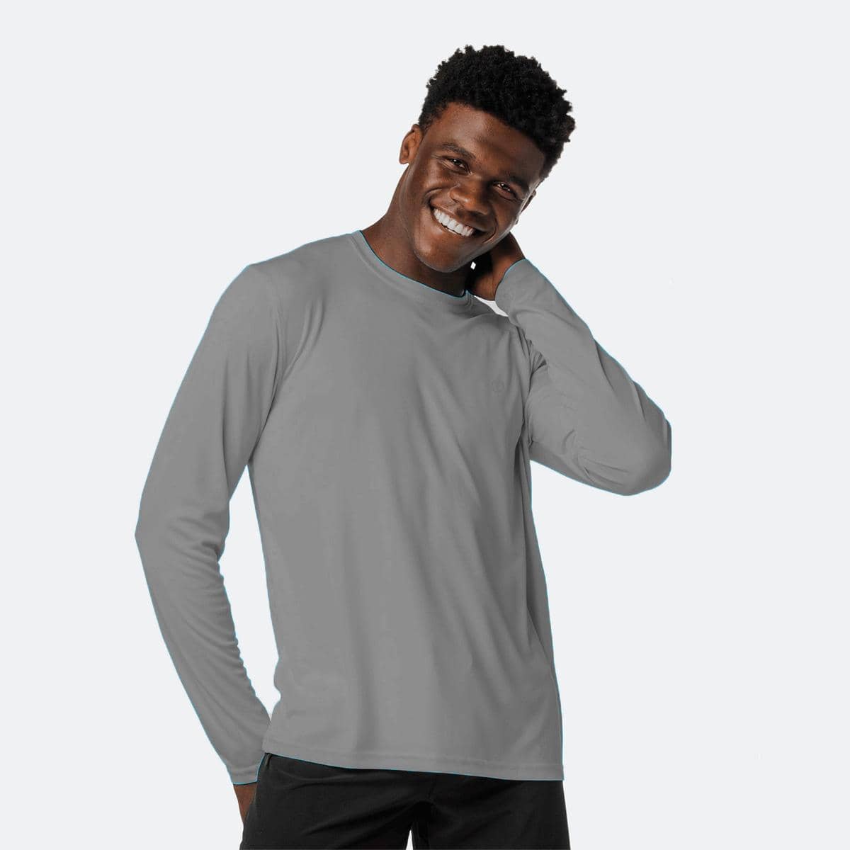 Slim Fitness SLM Men T-Shirts & Tanks - 灰色 - 查看 1