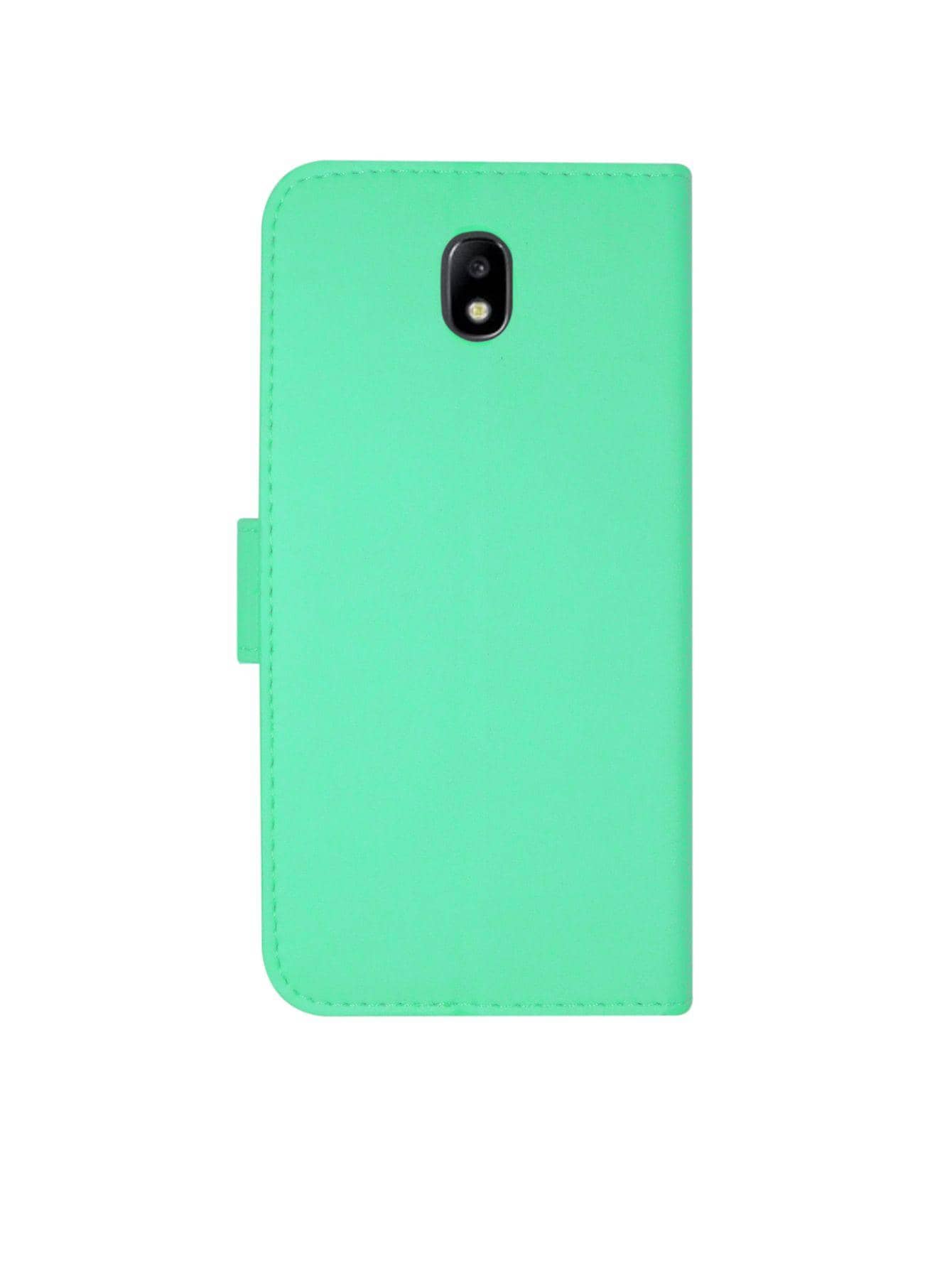 Funda Case Tipo Cartera Premier Diary Para Galaxy J7 Pro - verde menta - Añade 1