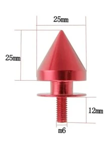 Sujetadores Facia Tornillo JDM Liga Bumper Fastener Deportivo Tuning Vmingo Mexico - Rojo - Ver 4