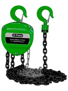Manual Hoist 1 Ton 1000 Kg With 8 Meter Chain - màu đen - Xem 2