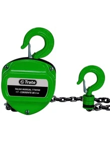 Manual Hoist 1 Ton 1000 Kg With 8 Meter Chain - màu đen - Xem 9