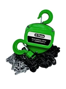 Manual Hoist 1 Ton 1000 Kg With 8 Meter Chain - màu đen - Xem 10