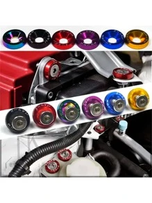 Tornilleria Motor JDM  Washers Password Tuning Headers Deportivo Vmingo Mexico - Rojo - Ver 3