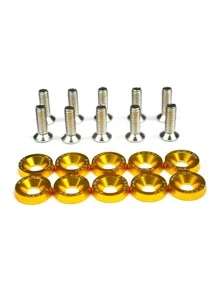 Jdm Engine Screws Washers Password Tuning Headers Sports Vmingo - Gold - View 1