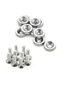 Jdm Engine Screws Washers Password Tuning Headers Sports Vmingo - Silver - View 1