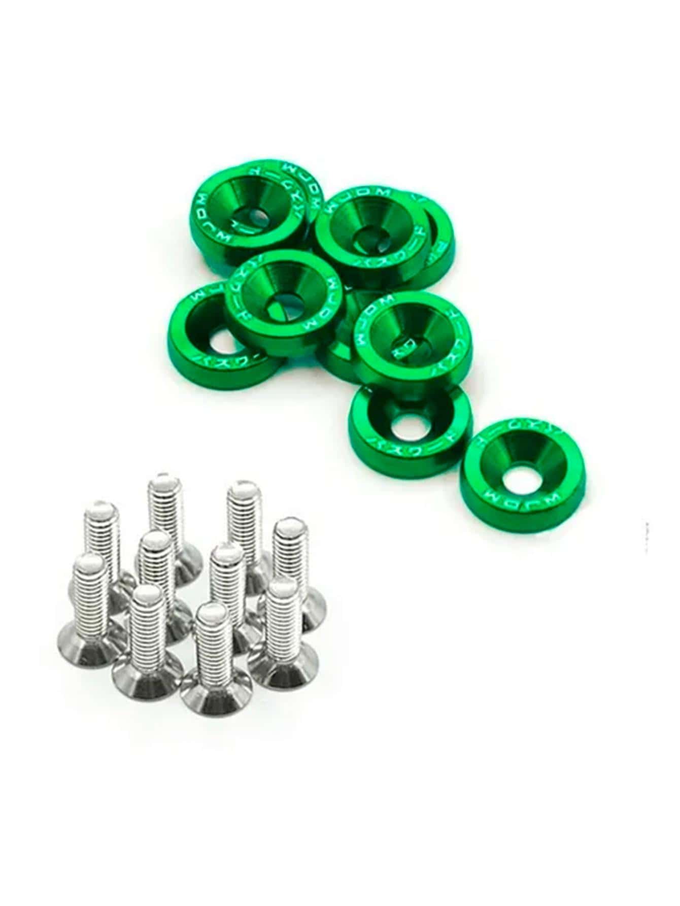 Jdm Engine Screws Washers Password Tuning Headers Sports Vmingo - Green - View 1