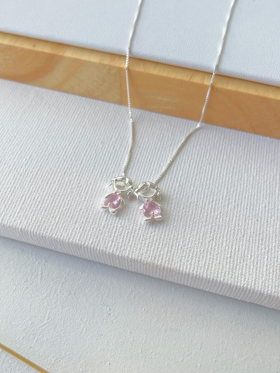 Delicarium Pendant Necklaces - Hồng - Xem 1