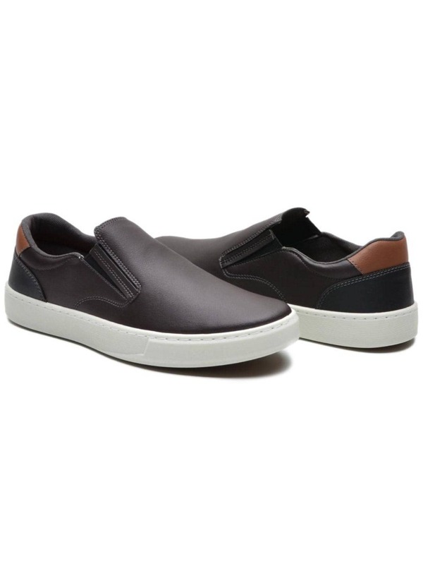 Slip On Masculino Adulto Sapatenis Tenis Casual Dia A Dia